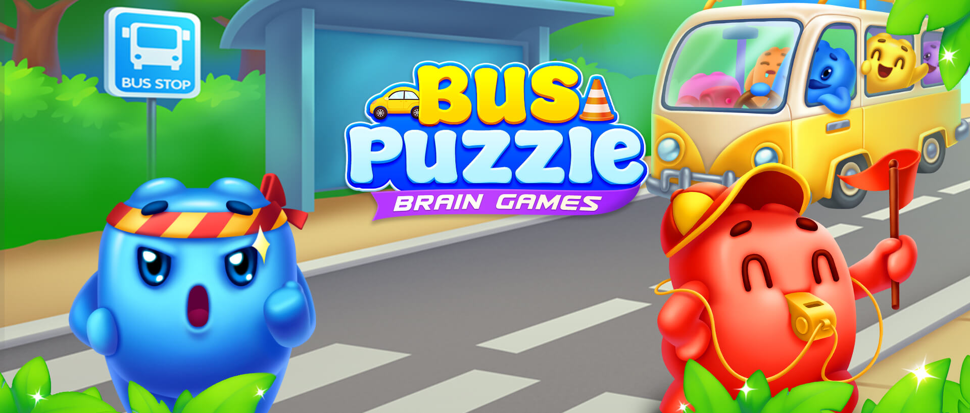 Bus Puzzle: Brain Games