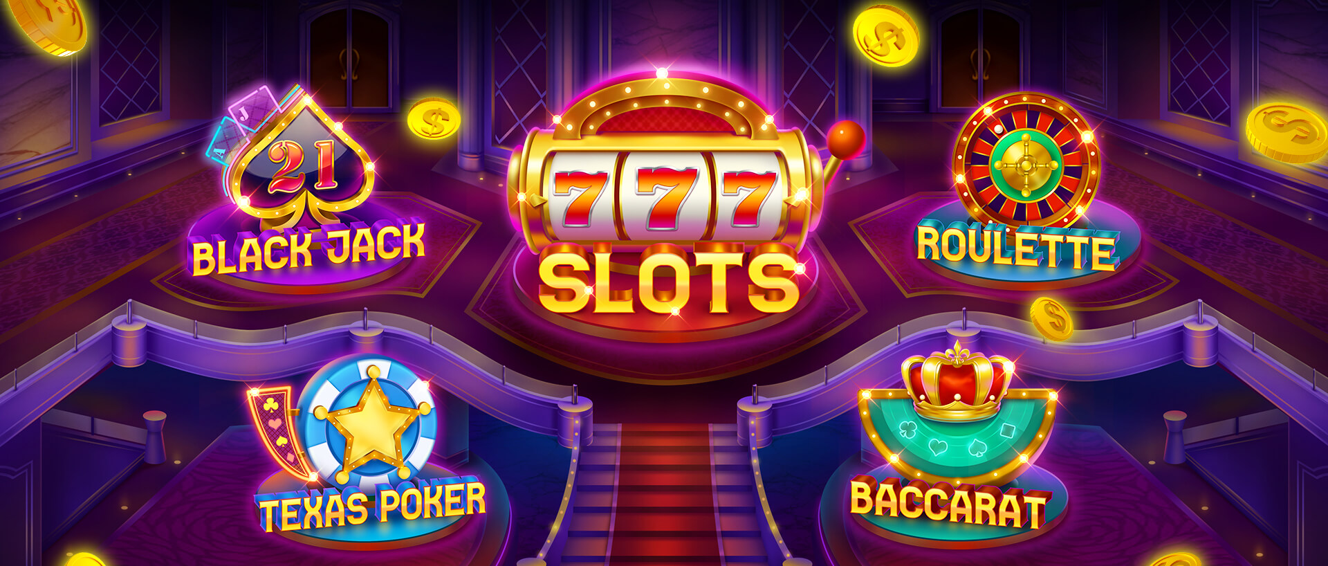 Slots Game Banner