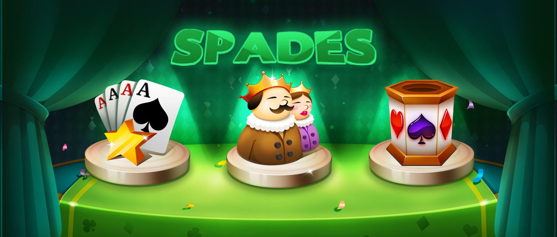 Spade Game Banner